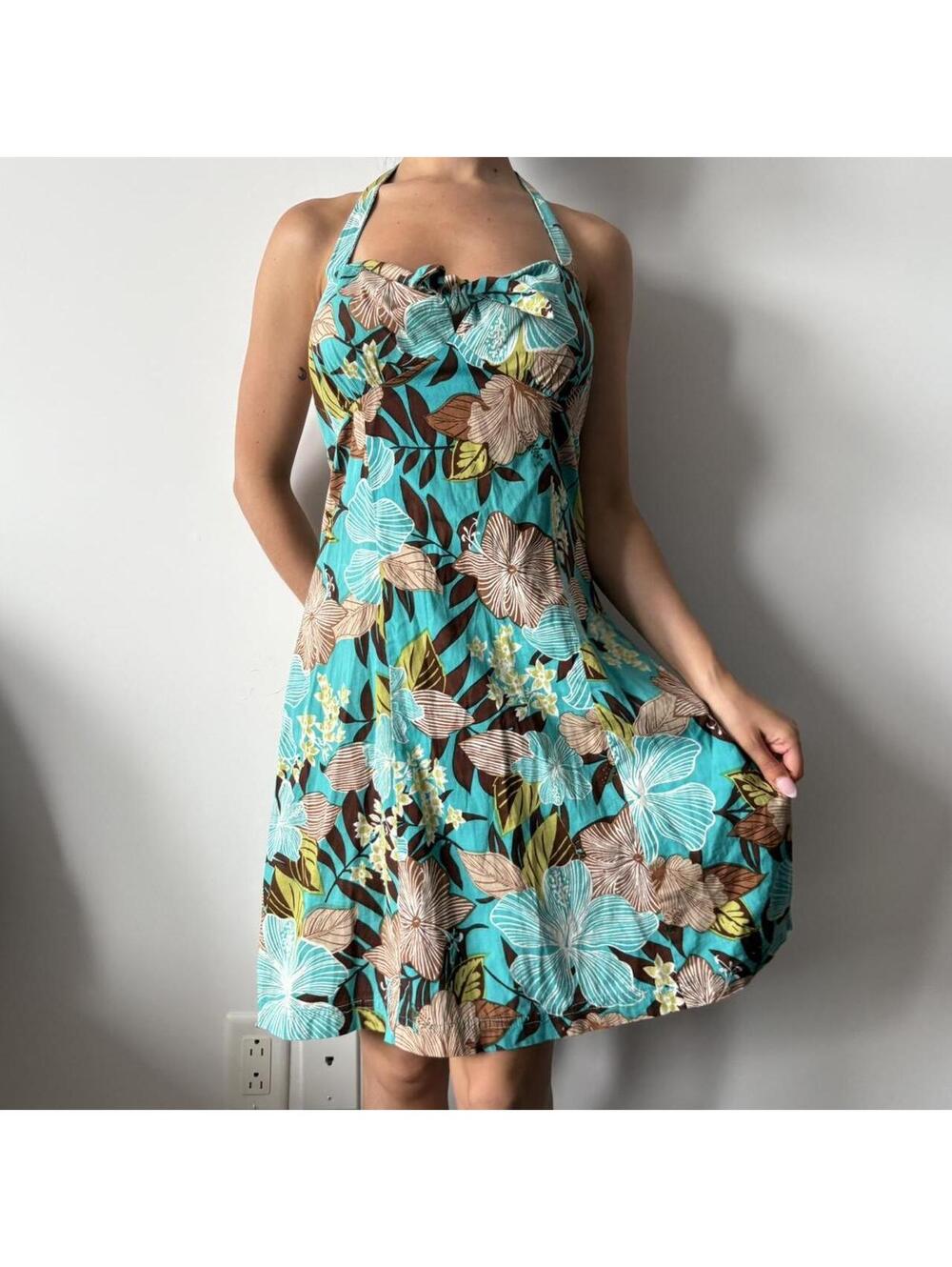 Women's Multi and Blue Dress